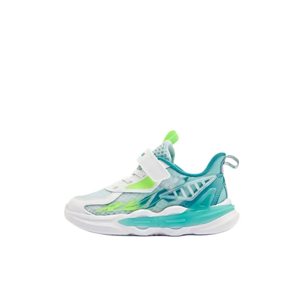 

QIAODAN Антискользящие износостойкие низкие детские кроссовки powder blue/jordan white для детей от 3 до 7 лет