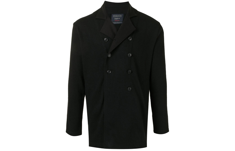 

Yohji Yamamoto Мужской черный деловой костюм, Black