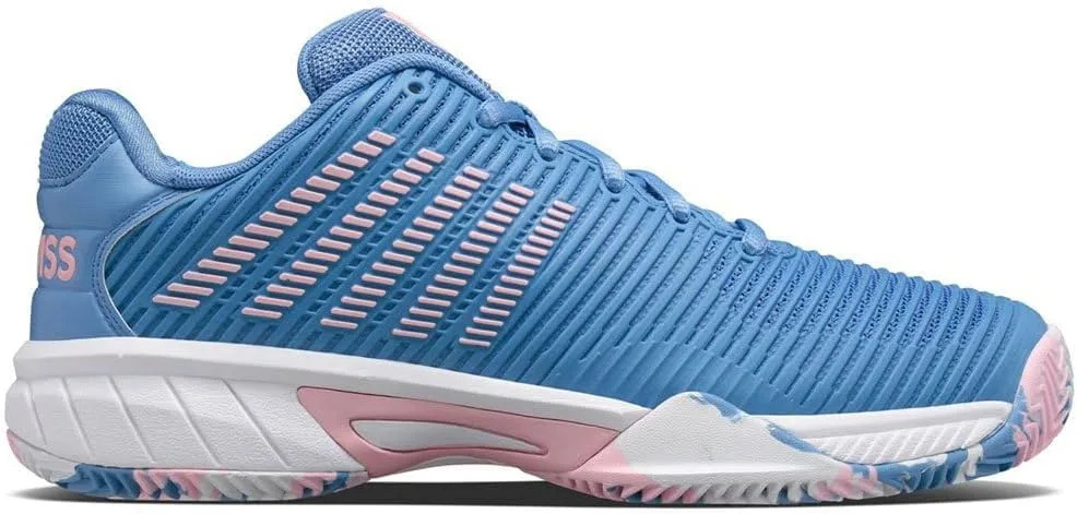 Детские теннисные кроссовки Hypercourt Express 2 Hb K-Swiss, серебро — фото 3