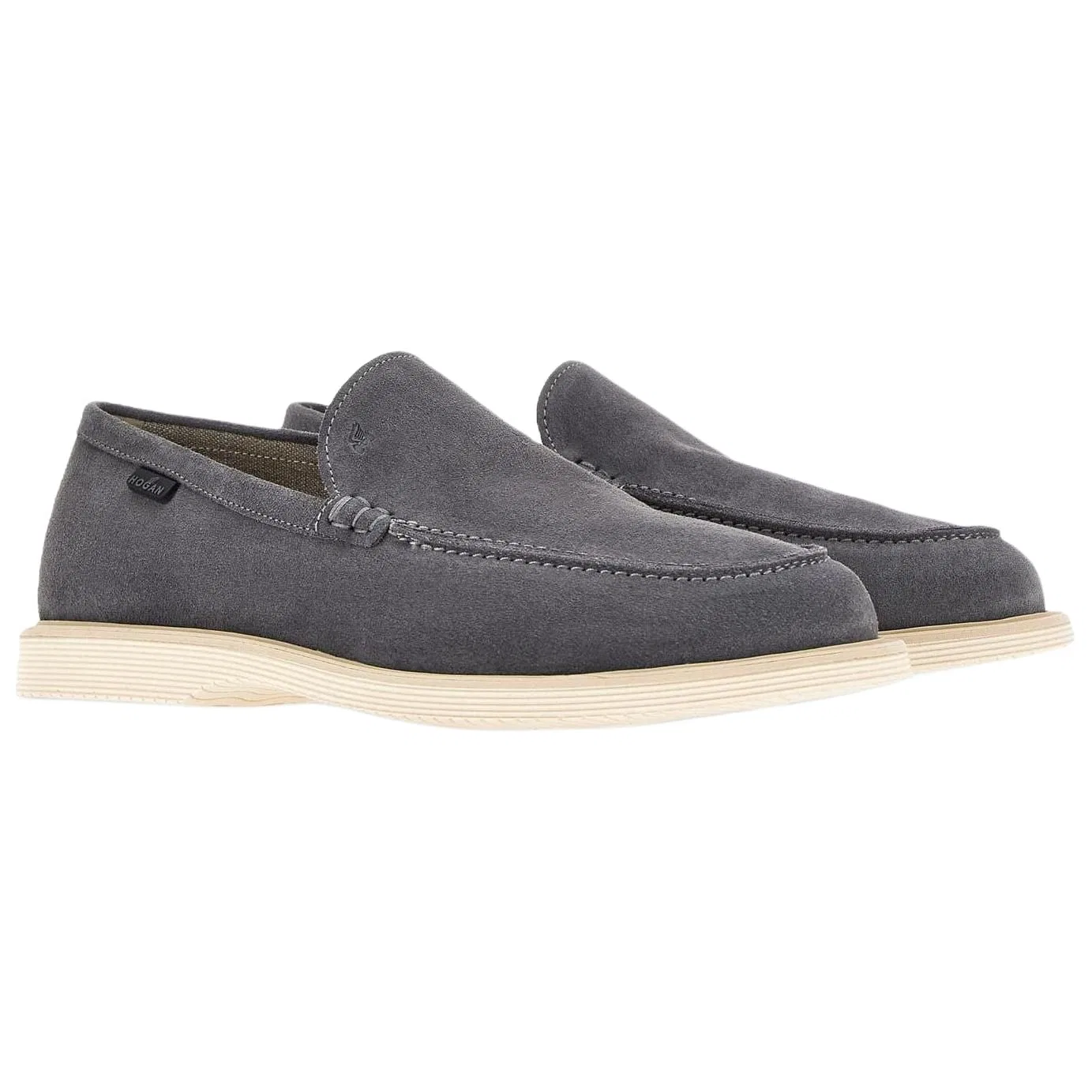 HOGAN H616 Casual Shoes Men's Gray — фото 4