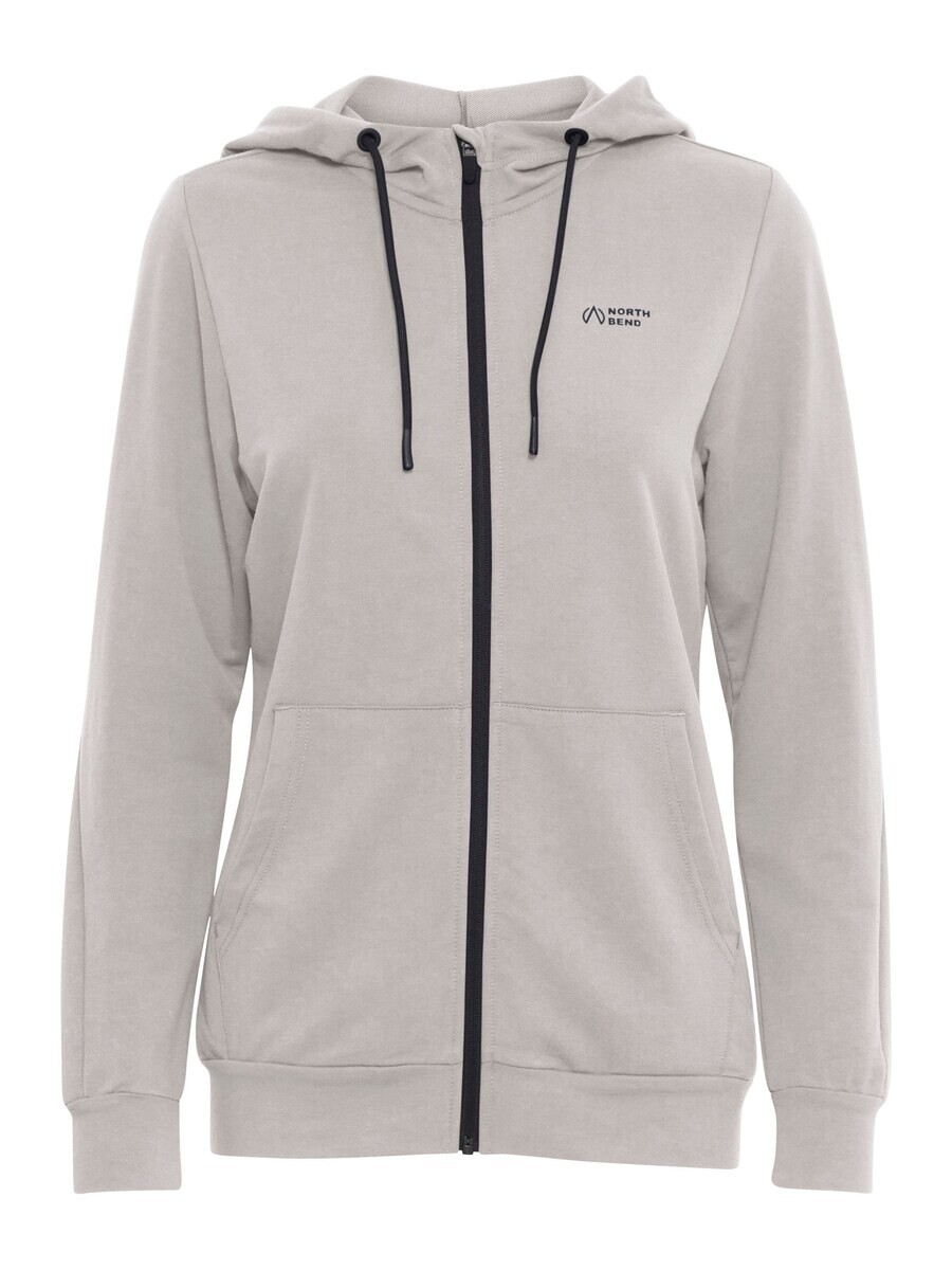 

Худи North Bend Zip-Up Hoodie, светло-серый
