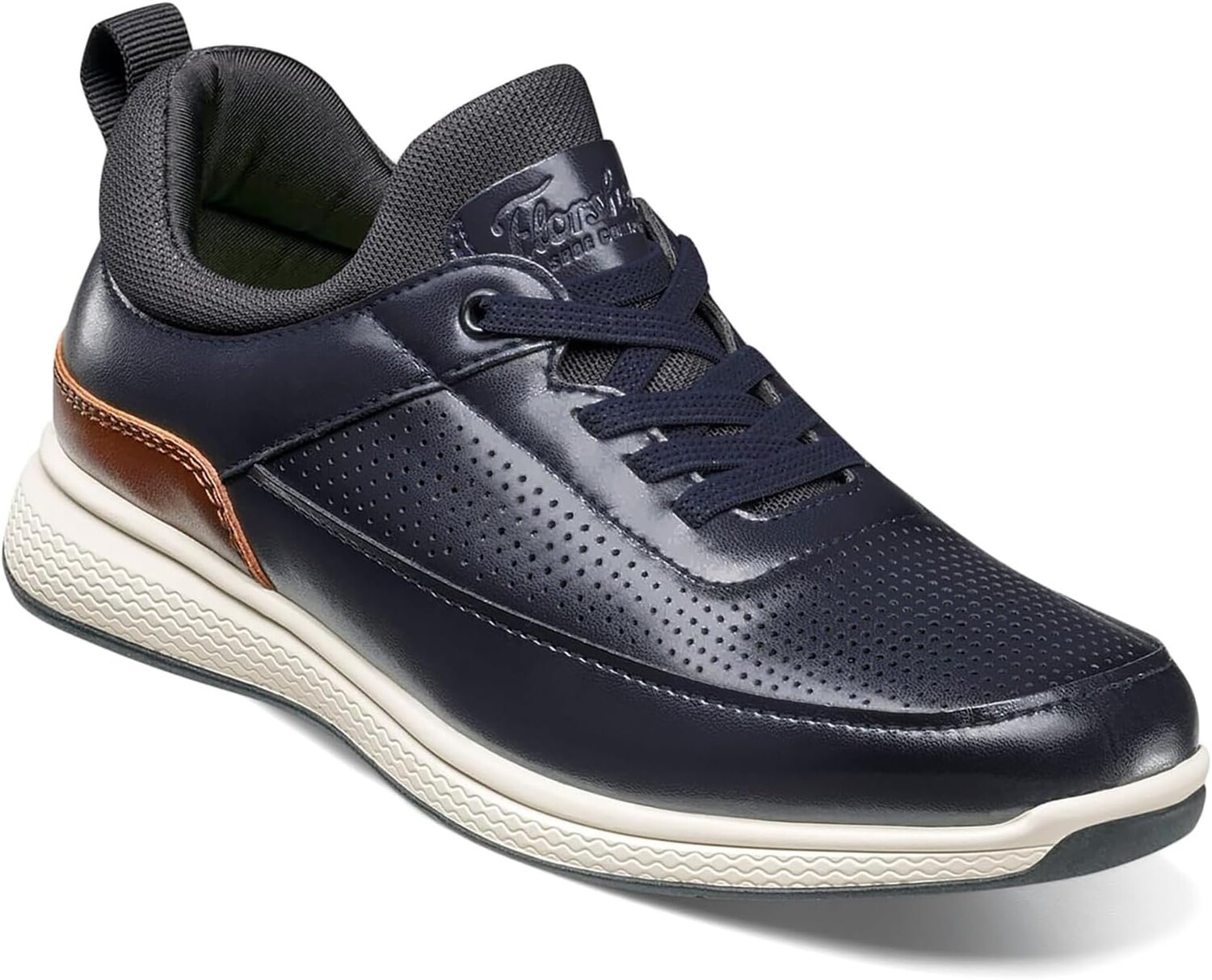 

Кроссовки Florsheim Satellite Perf Elastic Lace Slip-On Jr., темно-синий