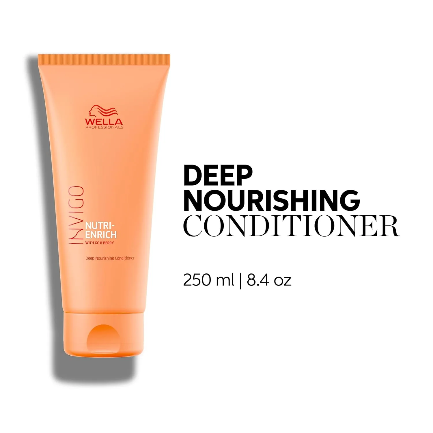 Питательный кондиционер Wella Professionals Invigo Nutri-Enrich для глубокого увлажнения волос | Для сухих и поврежденных волос | С экстрактом ягод годжи 248 мл (1 шт.) — фото 2