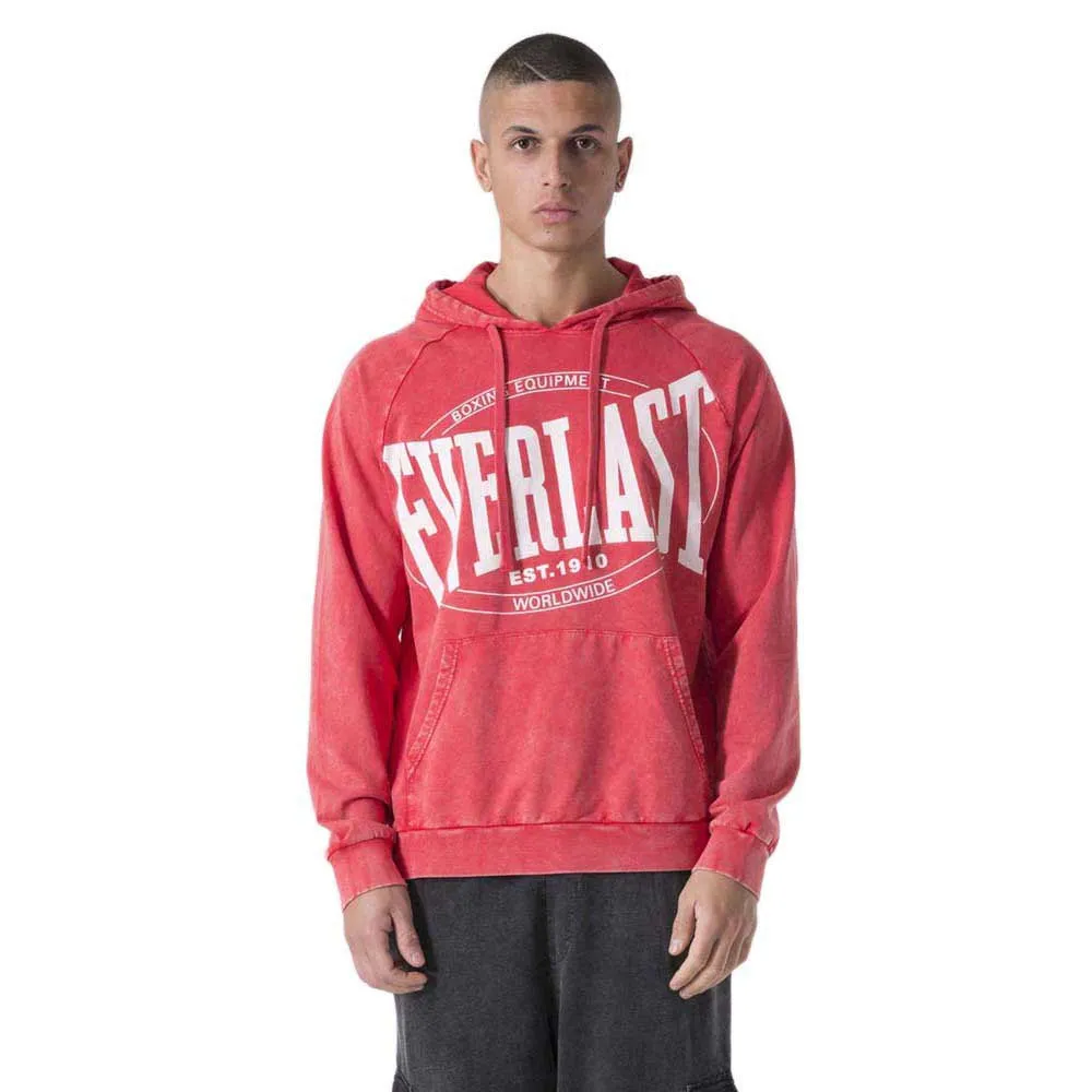 

Худи Everlast Washed, красный