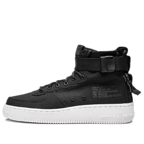 

Кроссовки sf air force 1 mid Nike, черный