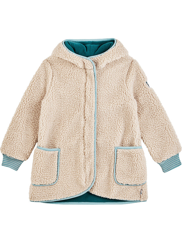 

Куртка finkid Zip in Teddyjacke Likka Nalle, бежевый