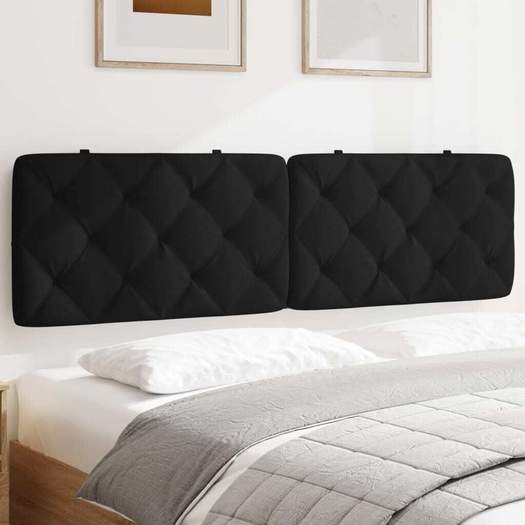 

Подушка на изголовье черная бархатная 180 см DKD HOME DECOR