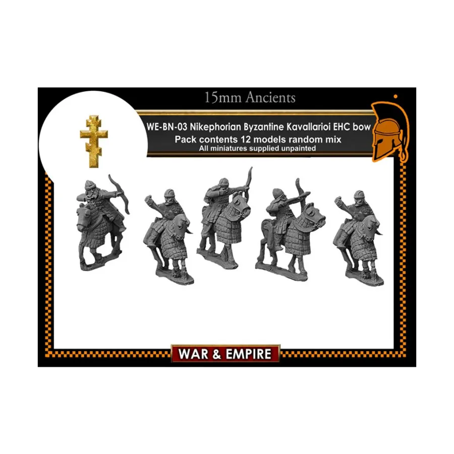 

Каваллариои EHC Bowmen, War & Empire - Dark Ages Miniatures - Byzantine, Late/Nikephorian (15mm)