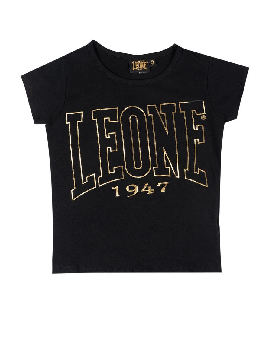 

LEONE 1947 APPAREL Футболка с коротким рукавом для девочек "Золото".