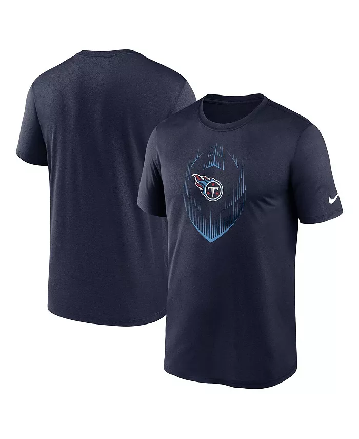 

Мужская синяя футболка Tennessee Titans Primetime Legend Icon Performance Nike