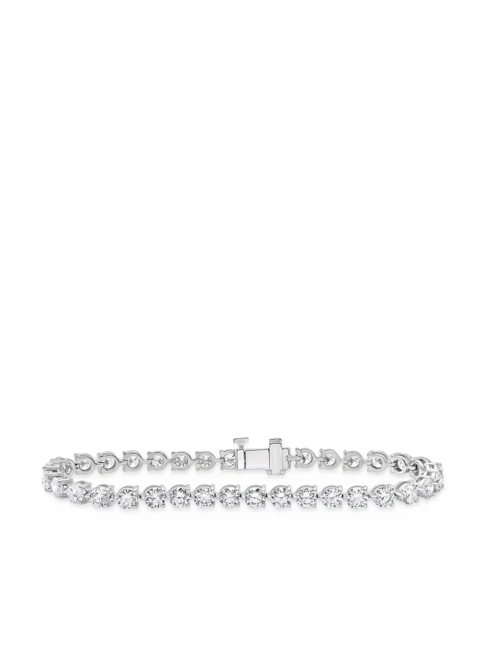 

Браслет Luce из белого золота с бриллиантами Jewels Aficionado, серебяный