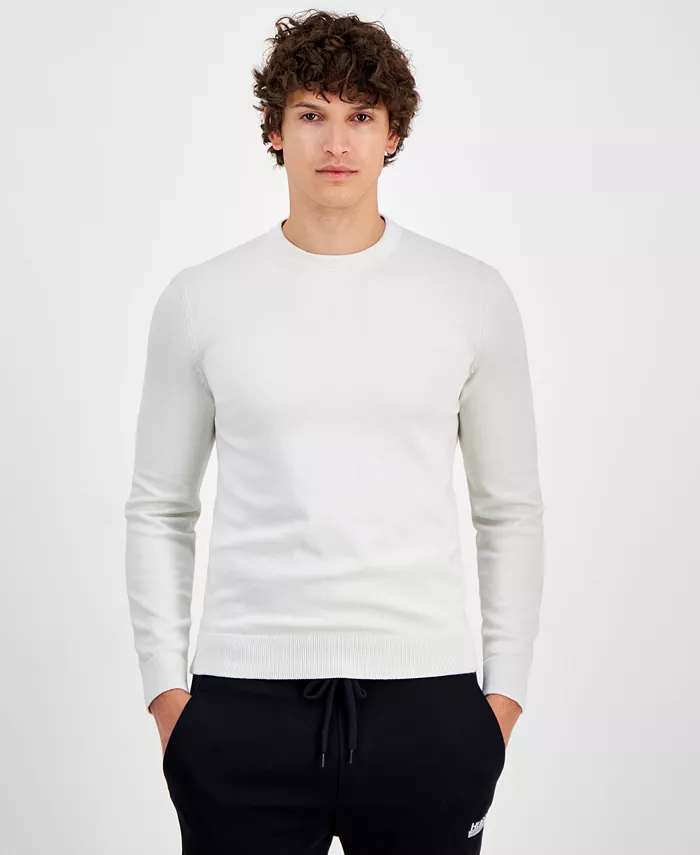 

Мужской свитер San Cassius с логотипом Hugo Boss, красный