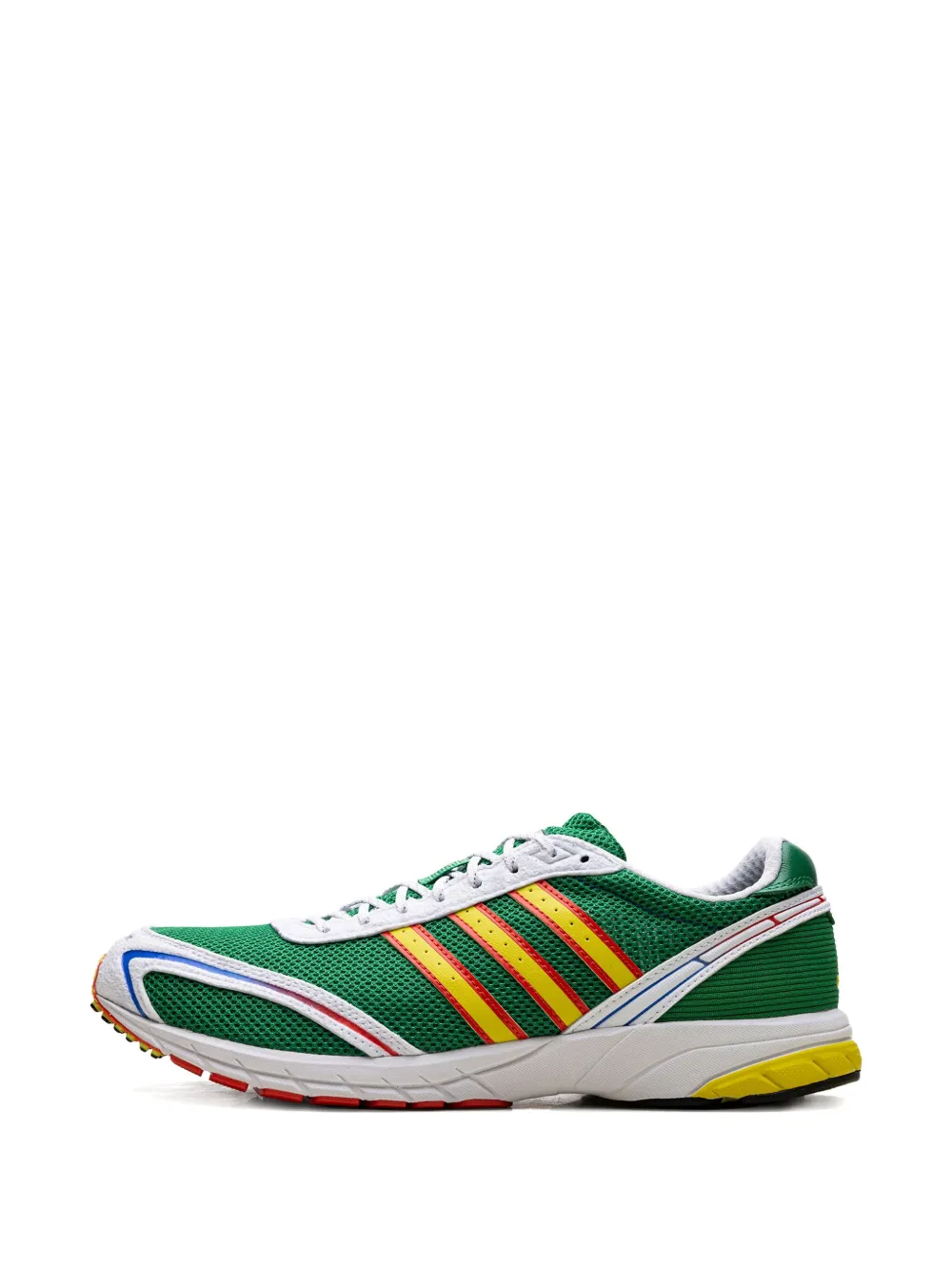 Кроссовки Adizero Adios OG Green/Cloud White/Bright Red Adidas, зеленый — фото 4
