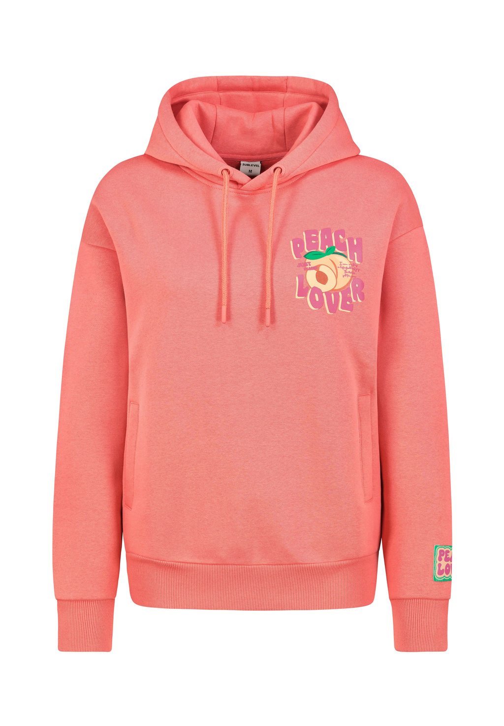 

Толстовка MIT SPREAD YOUR LOVE SCHRIFTZUG - Hoodie Sublevel, коралловый