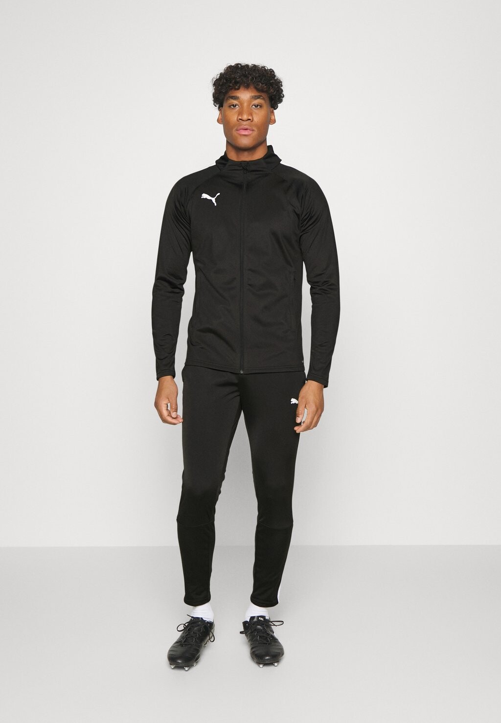 

Спортивный костюм TEAMLIGA TRACKSUIT Puma, черный/белый