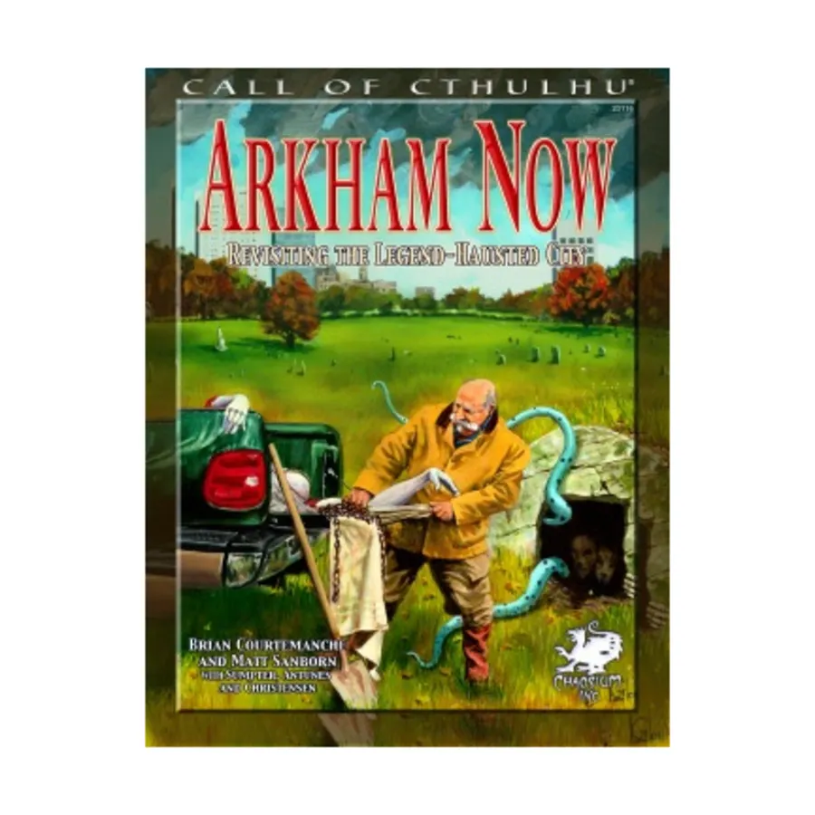 

Arkham Now - Revisiting the Legend-Haunted City, Call of Cthulhu - Adventures & Modules (Chaosium 5.6-6th Editions), мягкая обложка