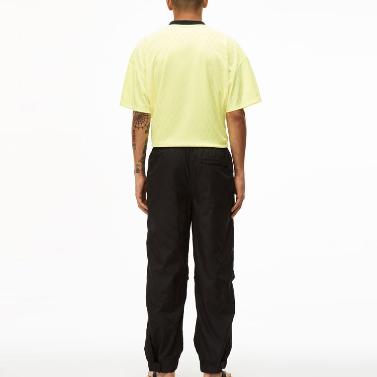 Вязаные спортивные штаны унисекс черные Alexander Wang — фото 4