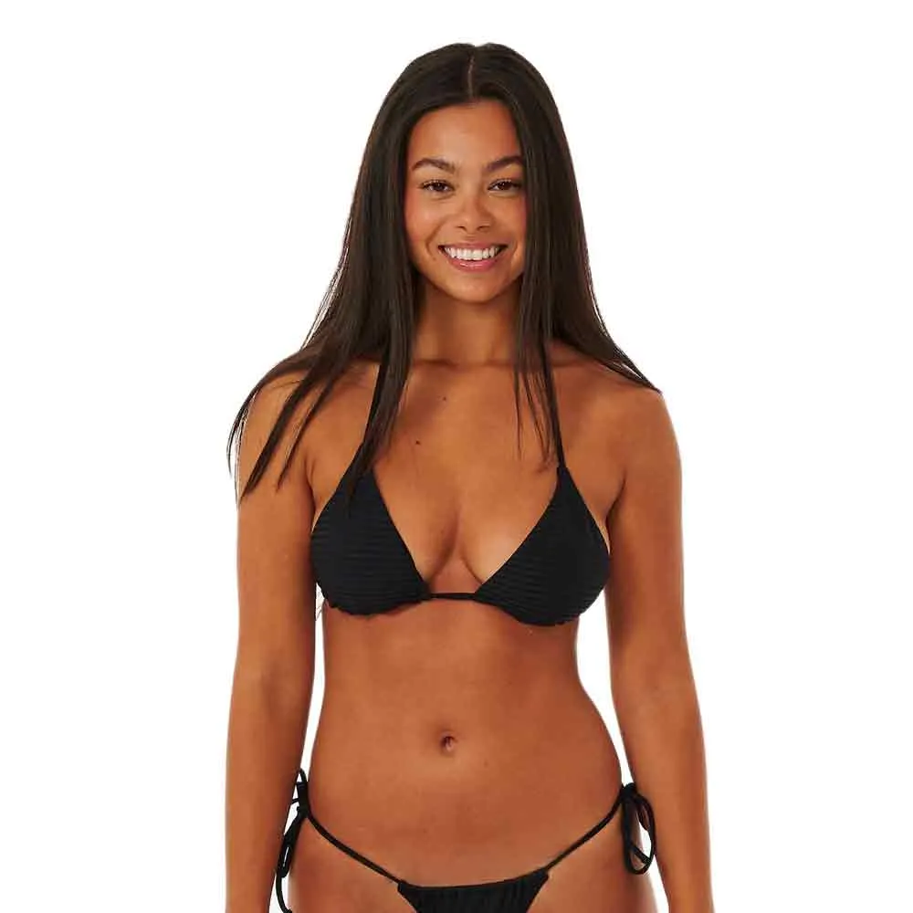 

Топ бикини Rip Curl Premium Surf D-DD Sliding Triangle, черный