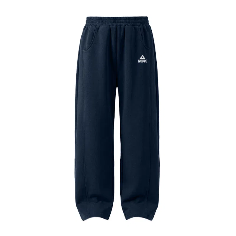 Спортивные штаны для детей PEAK Navy Blue/PK White Silicone K