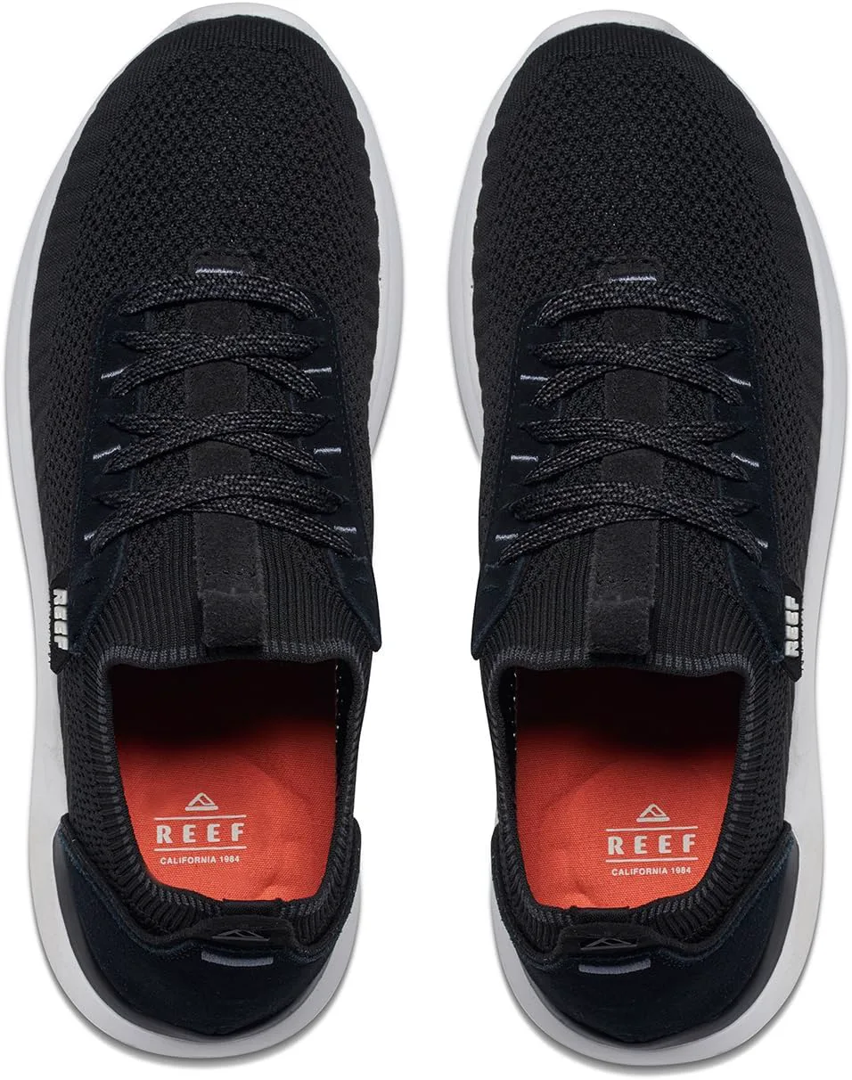 Мужская обувь REEF Swellsole Valle, легкая и дышащая, стелька с эффектом памяти, черный — фото 4