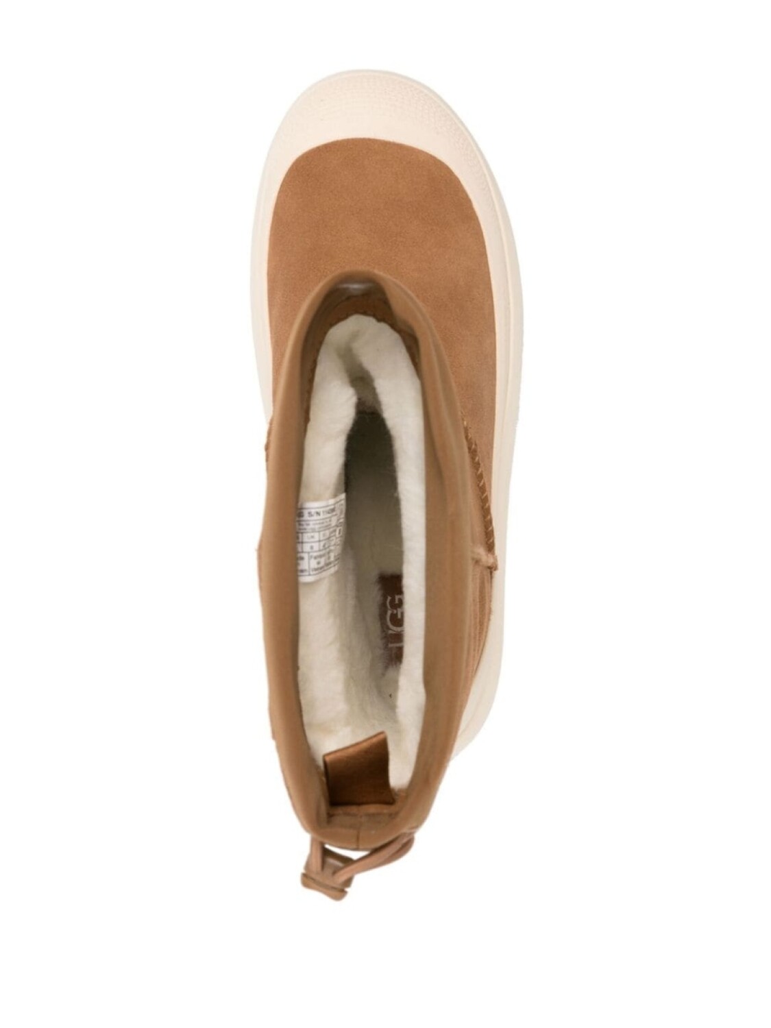 Мужские сапоги UGG Classic Weather Hybrid замшевые короткие, коричневый — фото 4