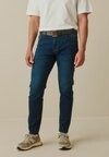 

Узкие джинсы SLIM FIT BELTED JEANS Next, синий