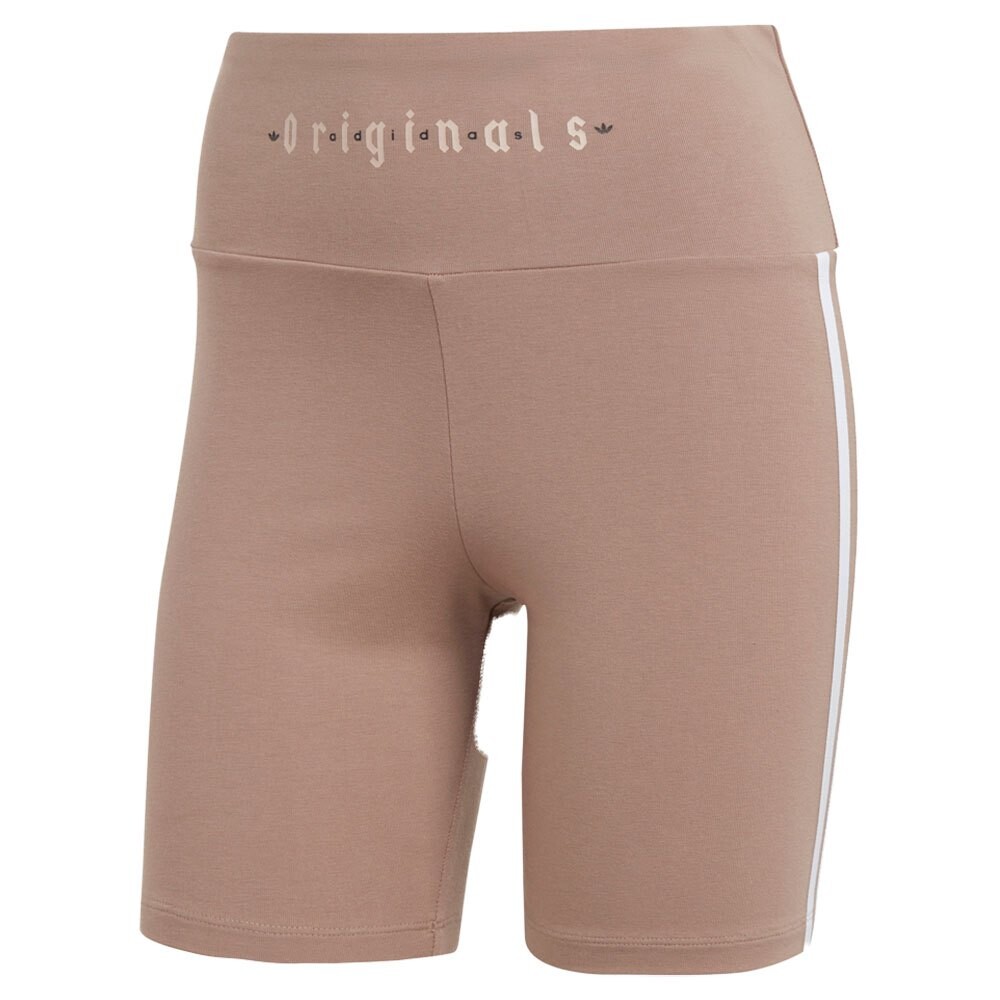 

Леггинсы adidas Originals Short, коричневый