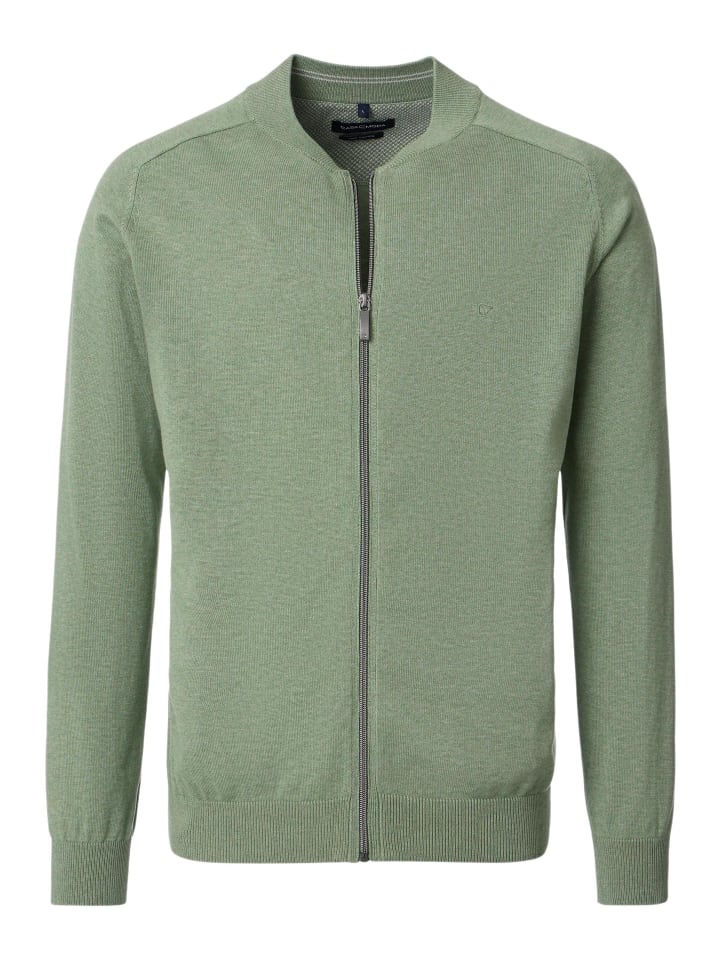 

Базовый кардиган светло-зеленого цвета Casa moda