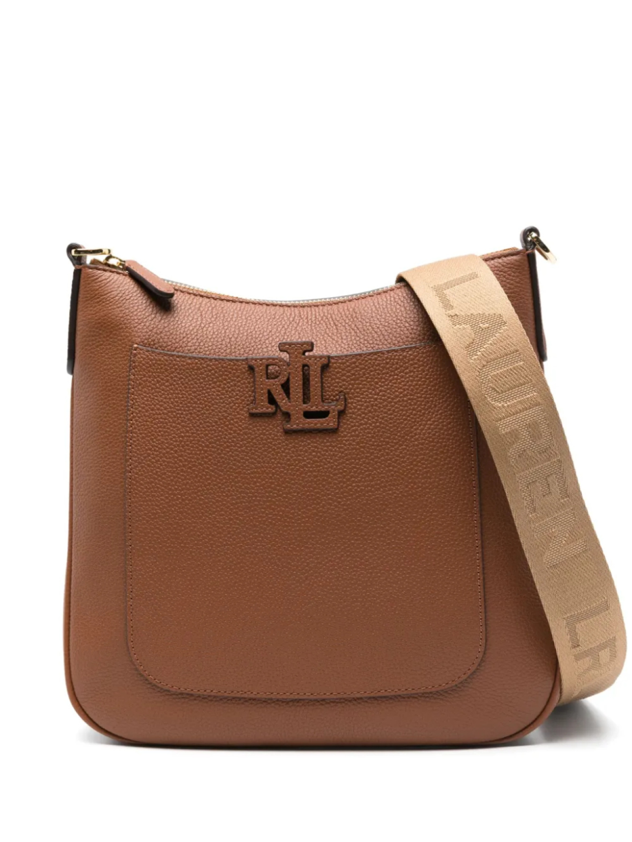 

Большая сумка через плечо Cameryn от Lauren Ralph Lauren, коричневый