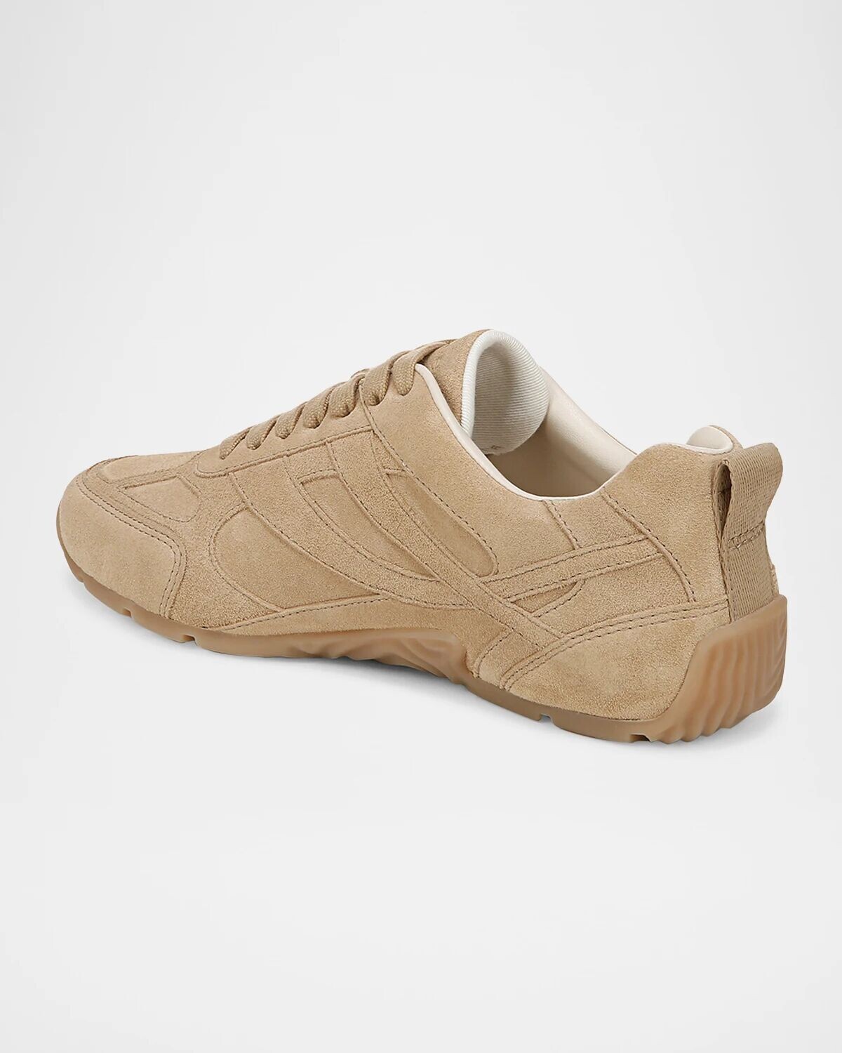 Замшевые кроссовки Mojave в стиле ретро Vince, цвет Sand Trail Beige Suede — фото 4