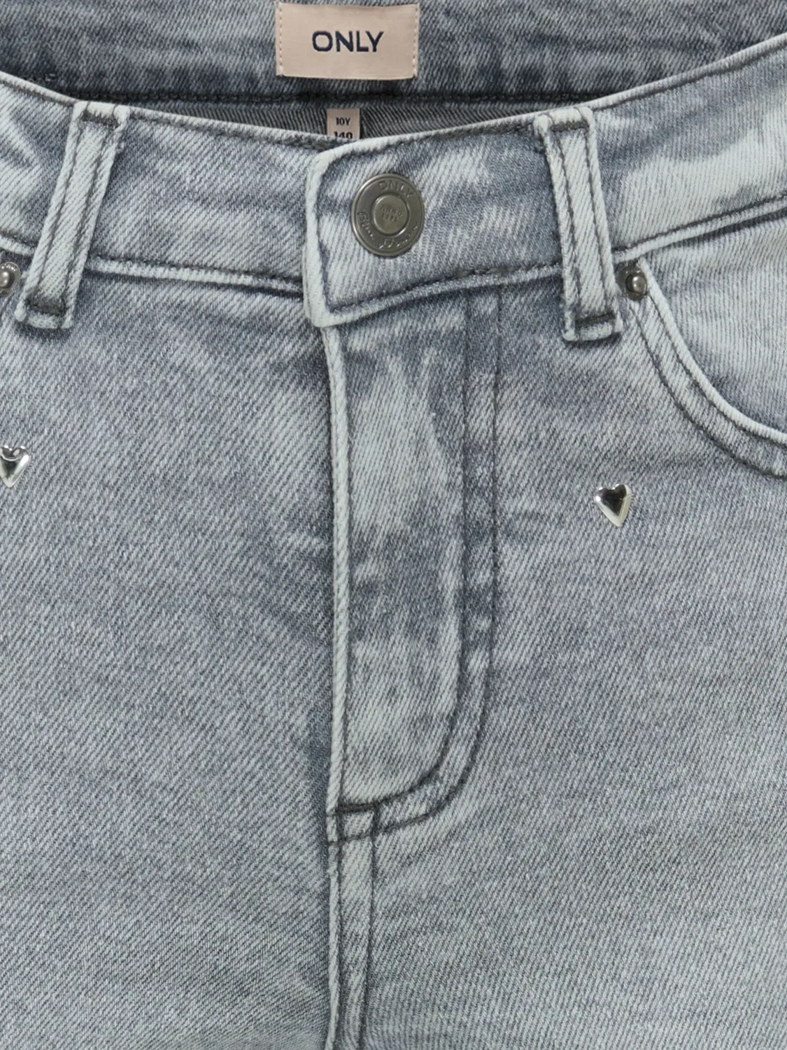 Джинсы с широкой штаниной KIDS ONLY, medium grey denim — фото 4