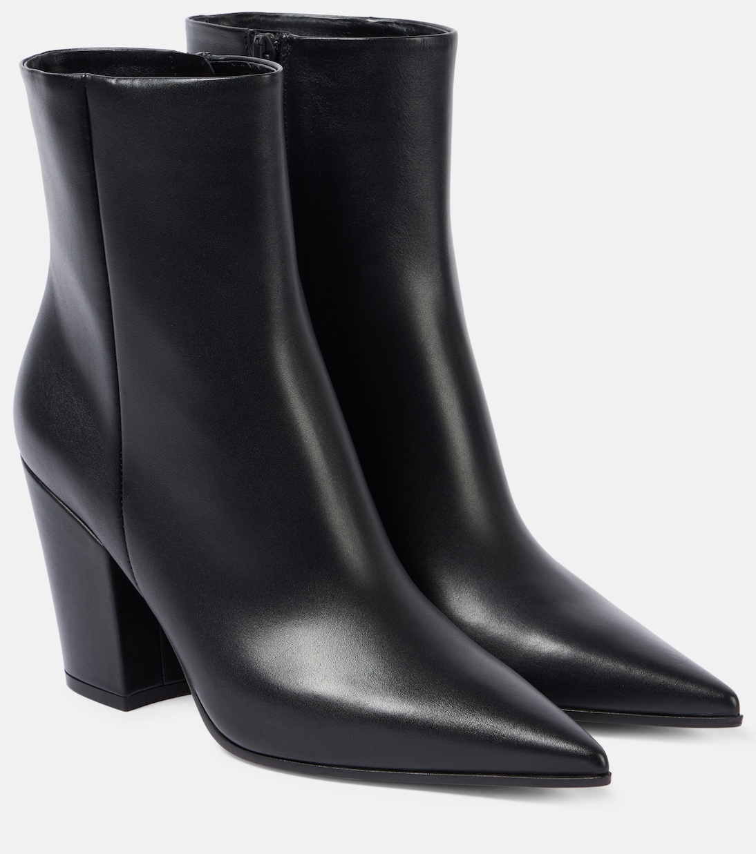 Кожаные ботильоны Keinna 85 Gianvito Rossi, черный
