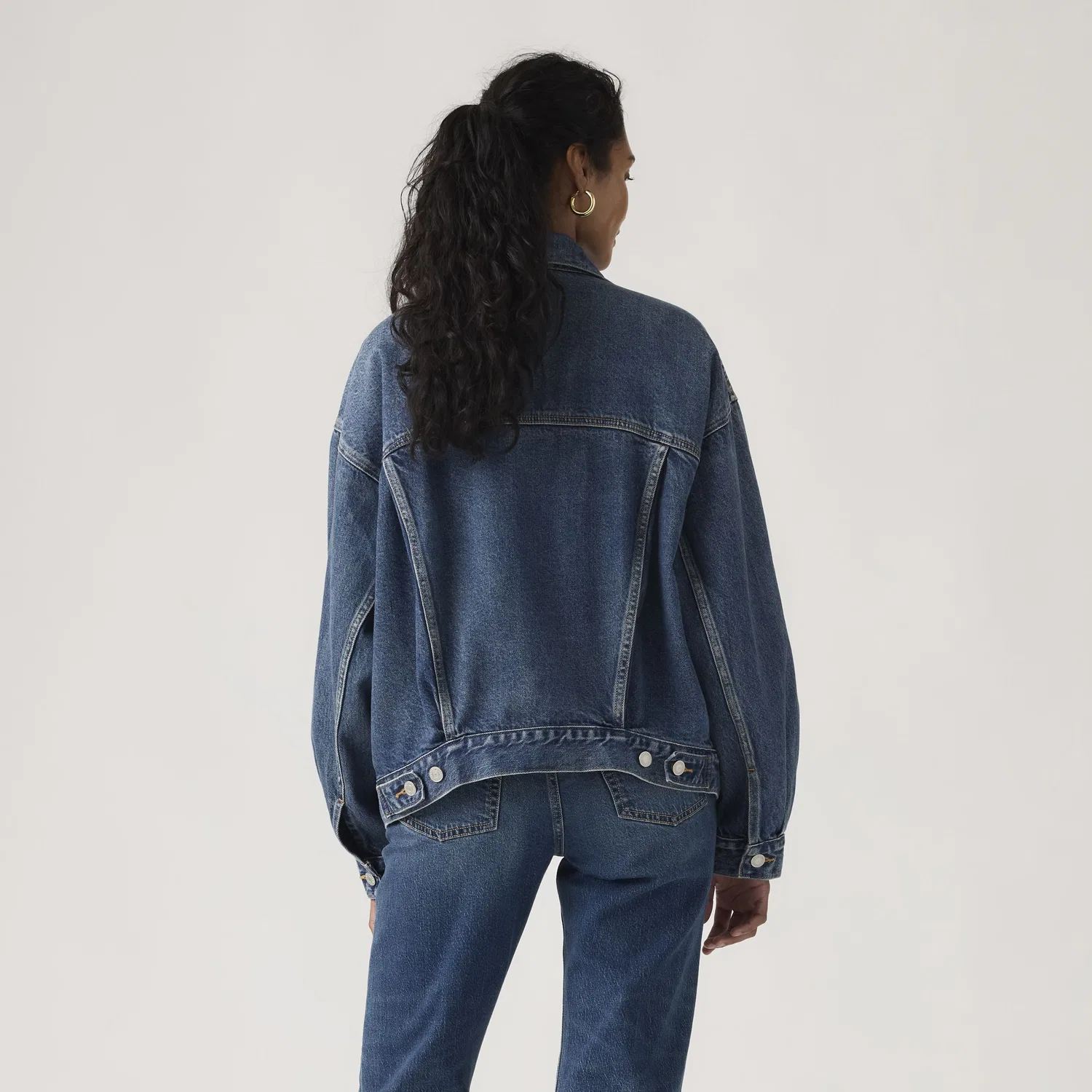 Куртка дальнобойщика 90-х Levi's, Dark Wash — фото 4