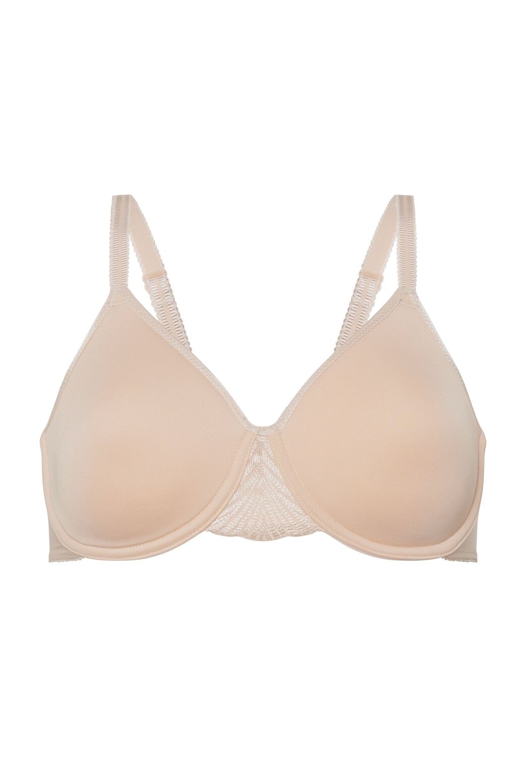 

Женский кружевной дышащий бюстгальтер на косточках My Perfect Shaper Triumph, цвет Nude Beige