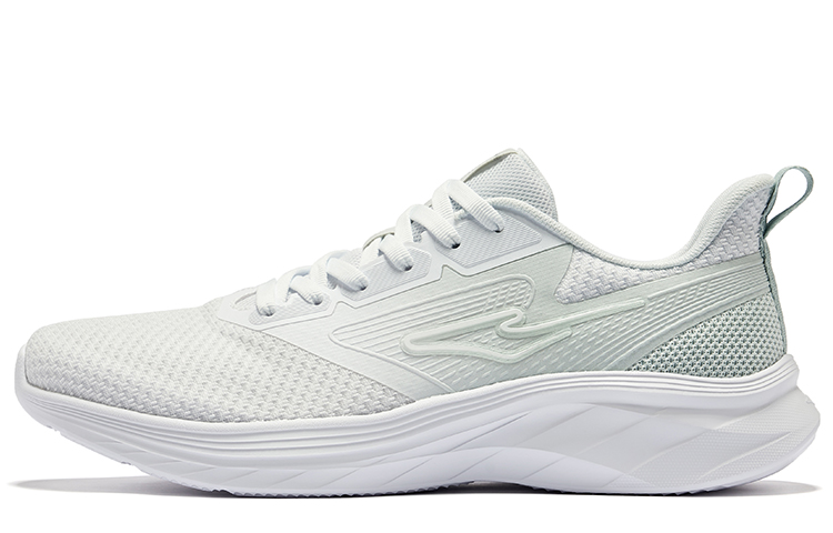 

Erke Беговые кроссовки мужские Flash Cushioning Breathable Low top White Light Gray Green
