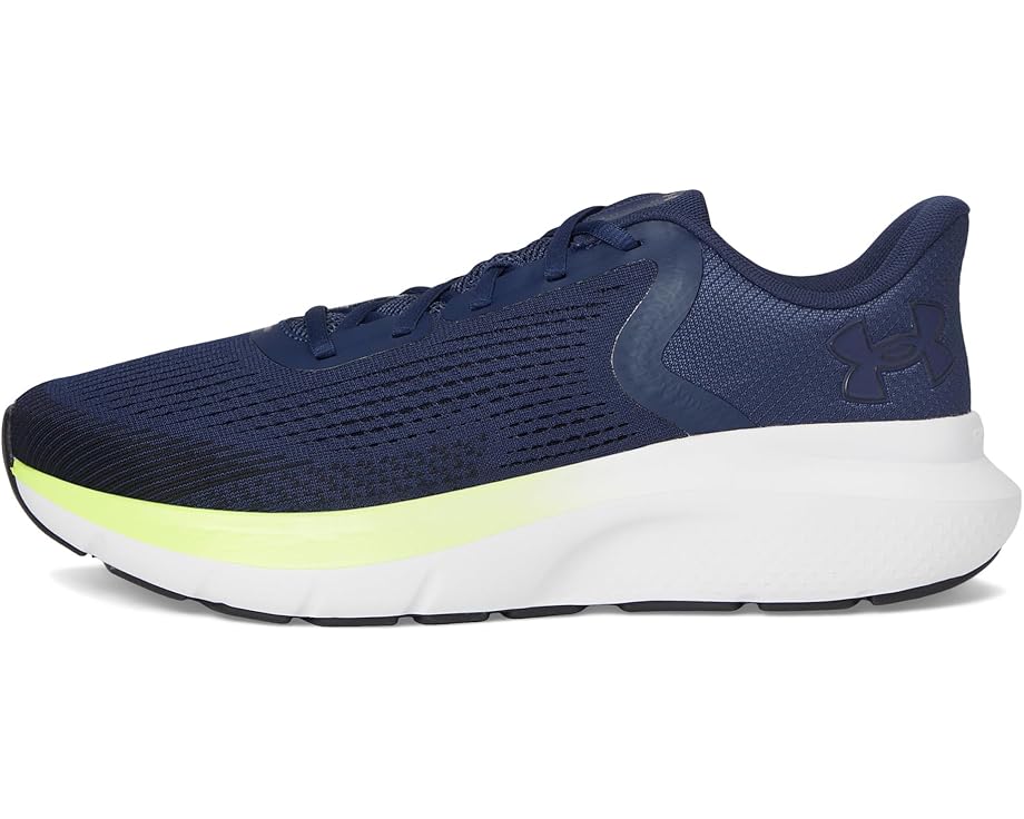 Мужские кроссовки Under Armour Charged Rogue 5, Washed Navy/High Vis Yellow/Black — фото 4