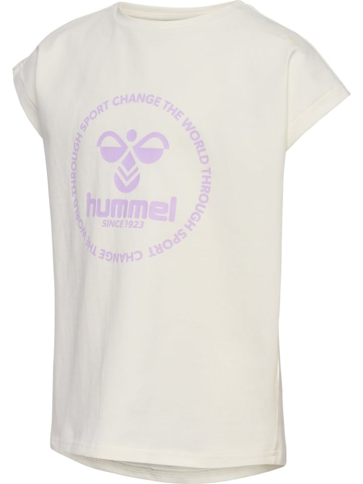 

Hummel Детская спортивная футболка "Hmljumpy T-Shirt S/S" бежевого цвета