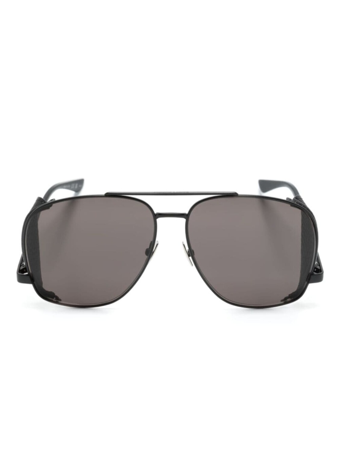 

Солнцезащитные очки-пилоты Leon Saint Laurent Eyewear, черный