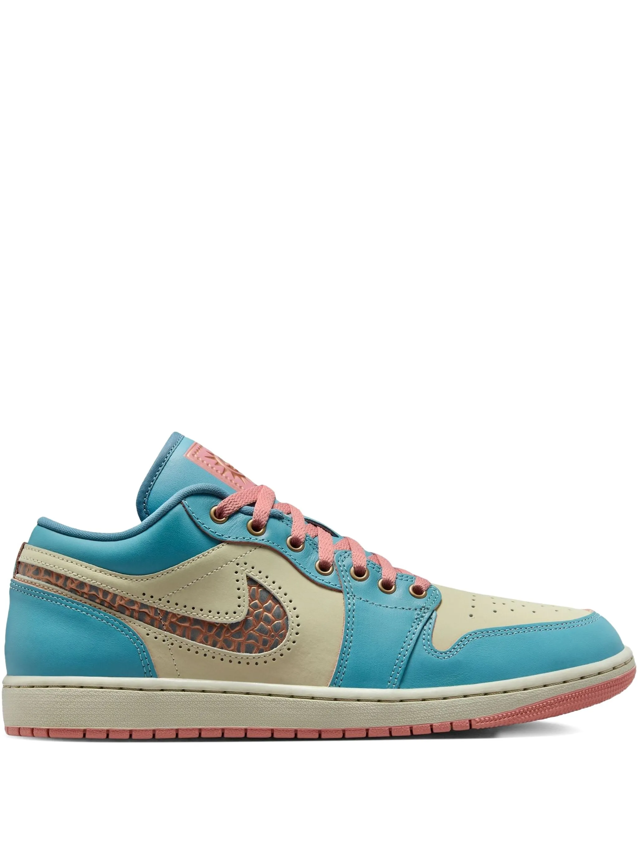 

Кроссовки Air Jordan 1 на низкой шнуровке, синий
