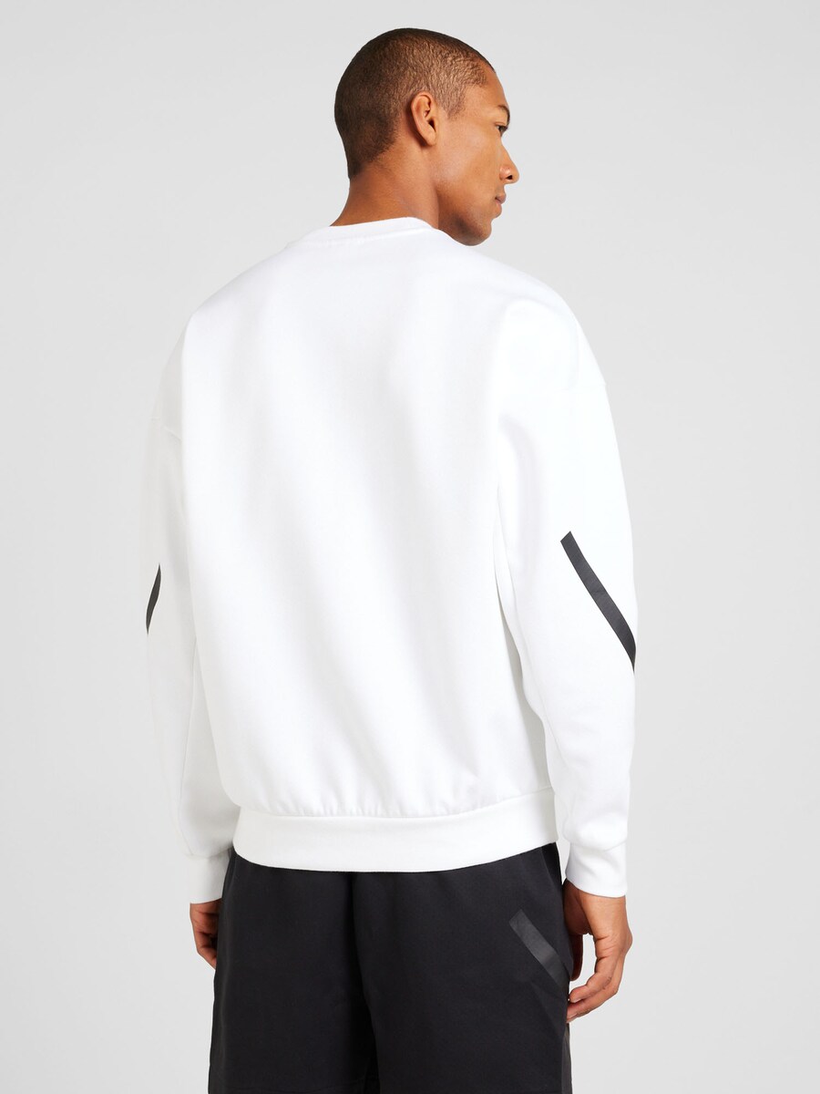 Свитер с капюшоном на молнии ADIDAS SPORTSWEAR Athletic Sweatshirt Z.N.E., белый — фото 4