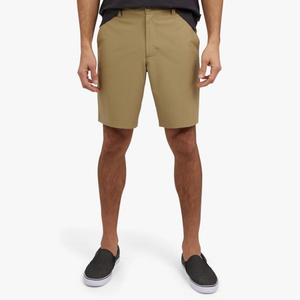 

Мужские классические шорты для ходьбы длиной 9 дюймов Quiksilver, цвет aloe