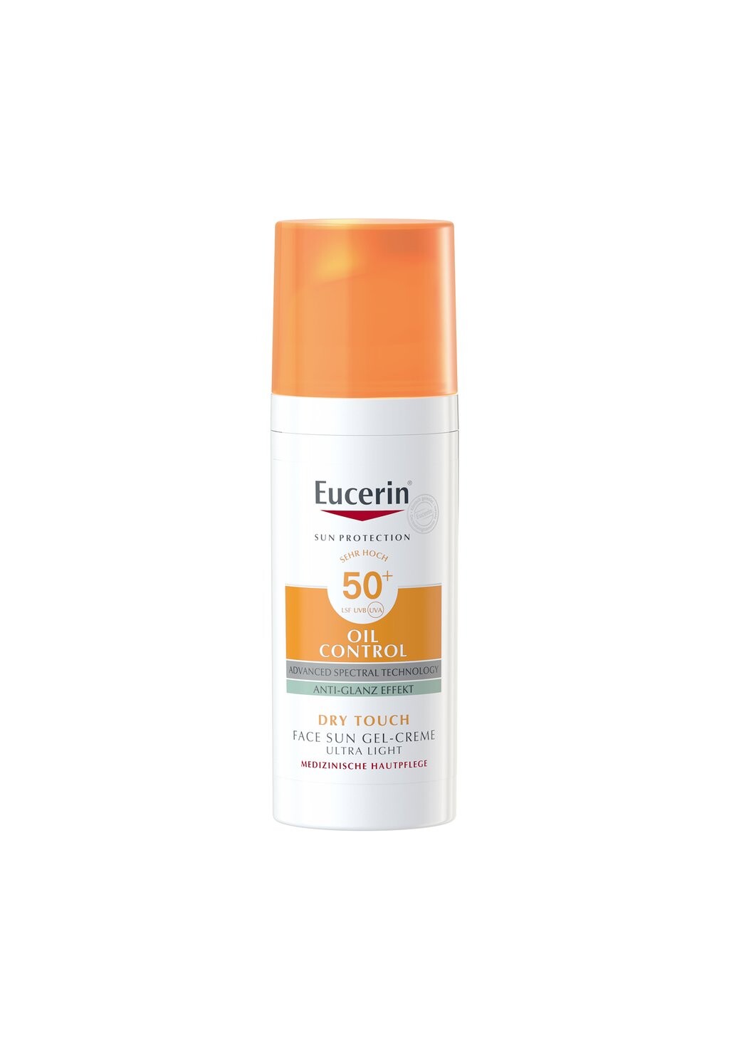 Защита от солнца SONNENCREME SUN GEL-CREME OIL CONTROL LSF 50+, ANTI-GLANZ GESICHTSCREME Eucerin — фото 2
