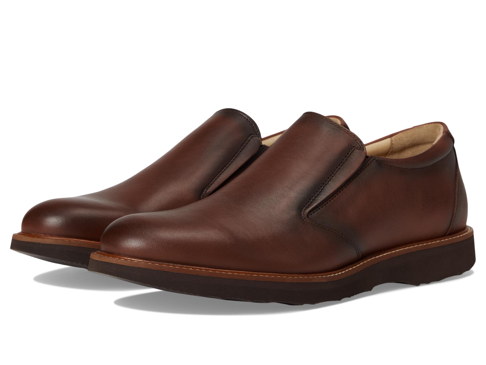 

Оксфорды Samuel Hubbard Frequent Traveler Loafer, цвет Cognac Leather