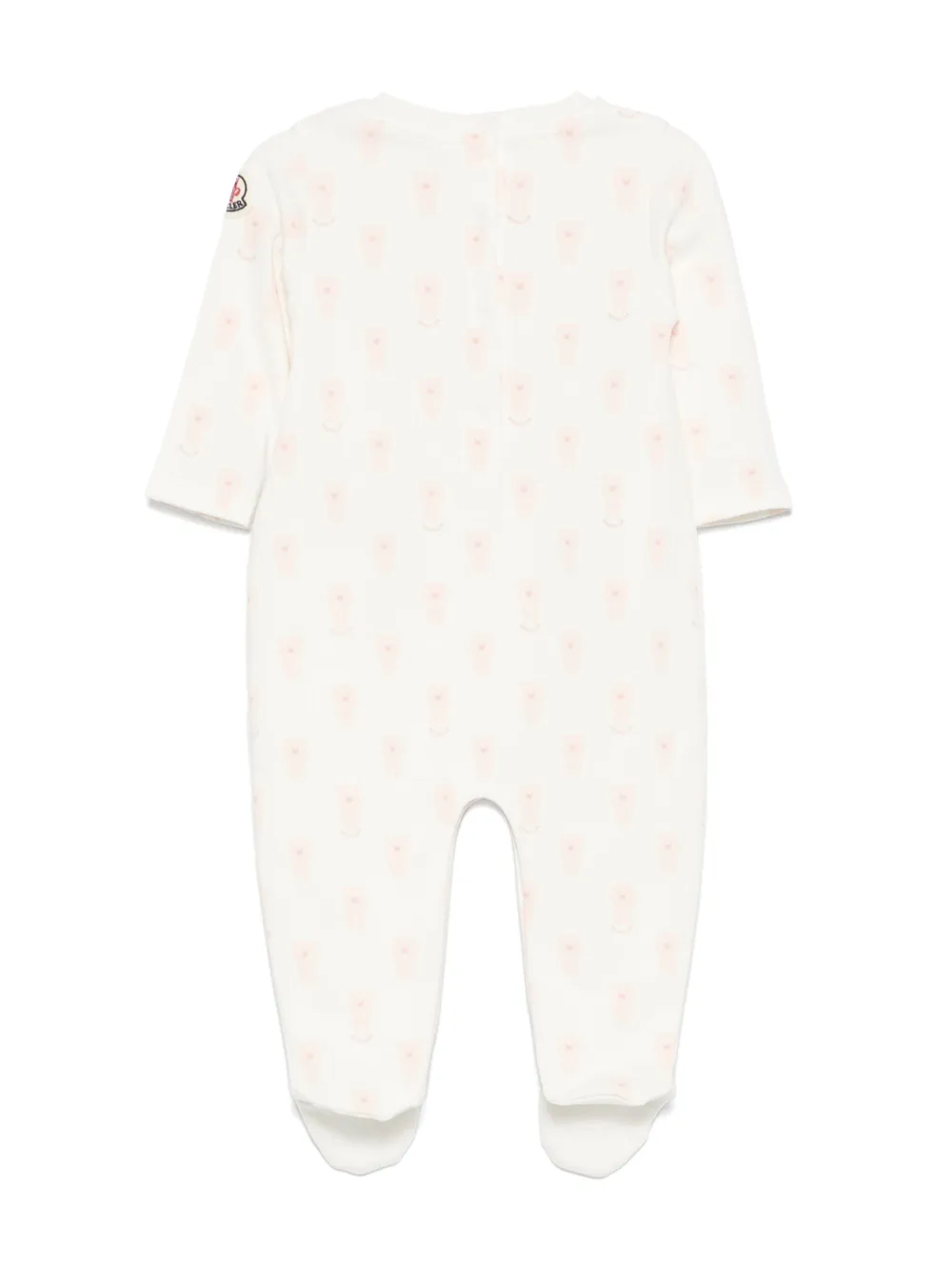 Пижама с принтом Moncler Enfant, белый — фото 2