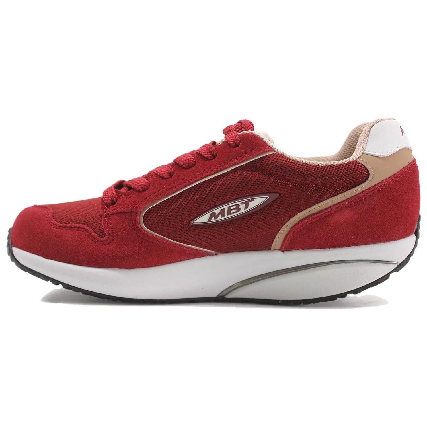 

Кроссовки MBT Lifestyle Shoes Unisex Low-top Vintage Red, красный