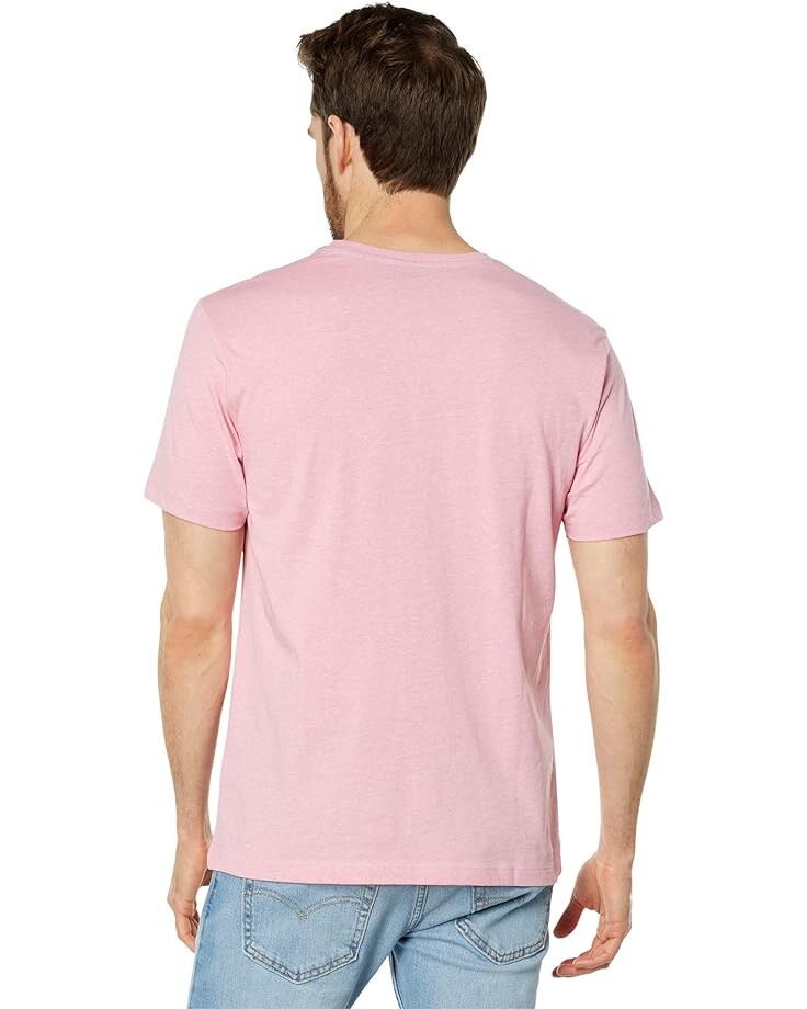 

Футболка U.S. POLO ASSN. Short Sleeve Solid Crew Arch Screen Tee, цвет Pink Sunset Heather