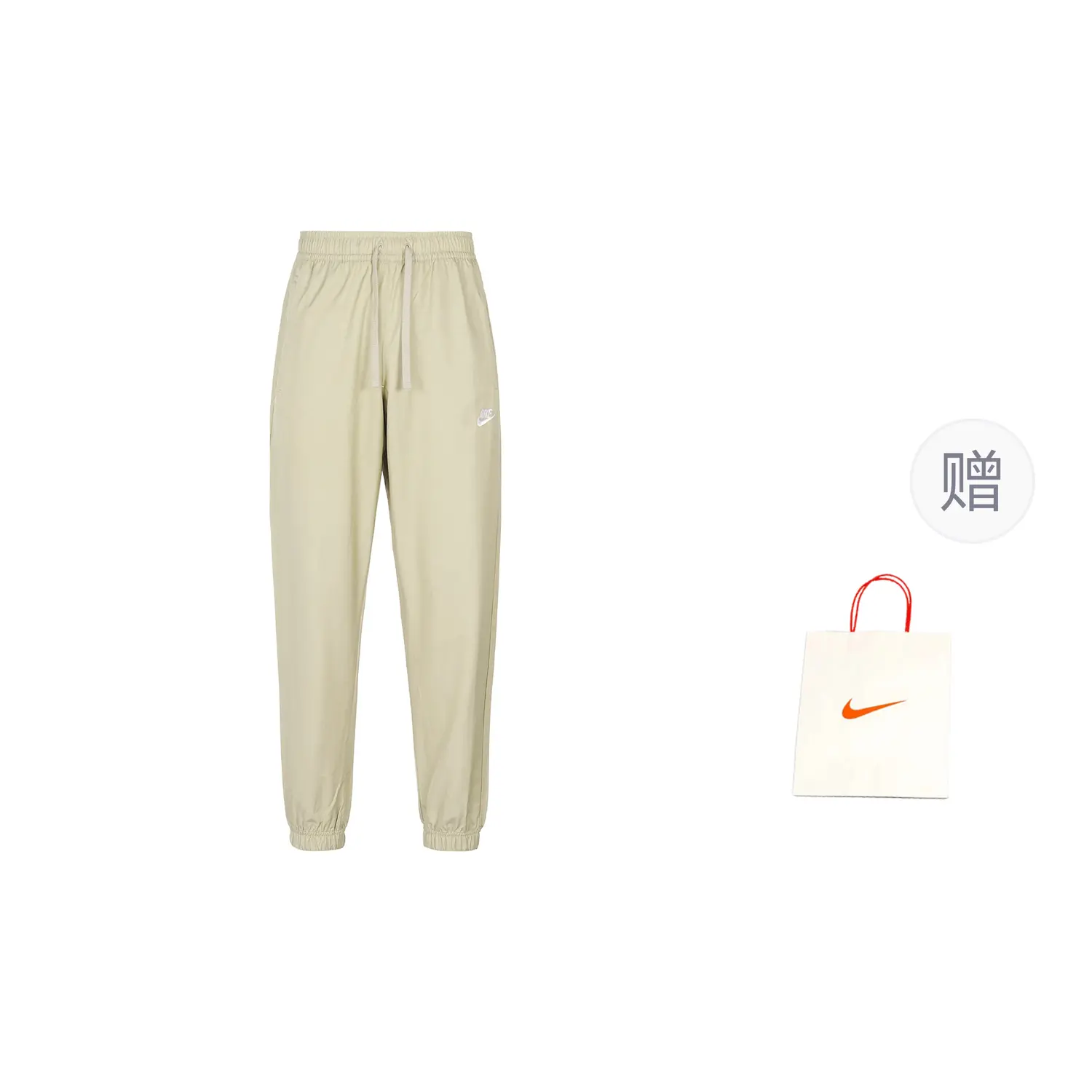 

Повседневные брюки мужские цвета хаки Nike, хаки