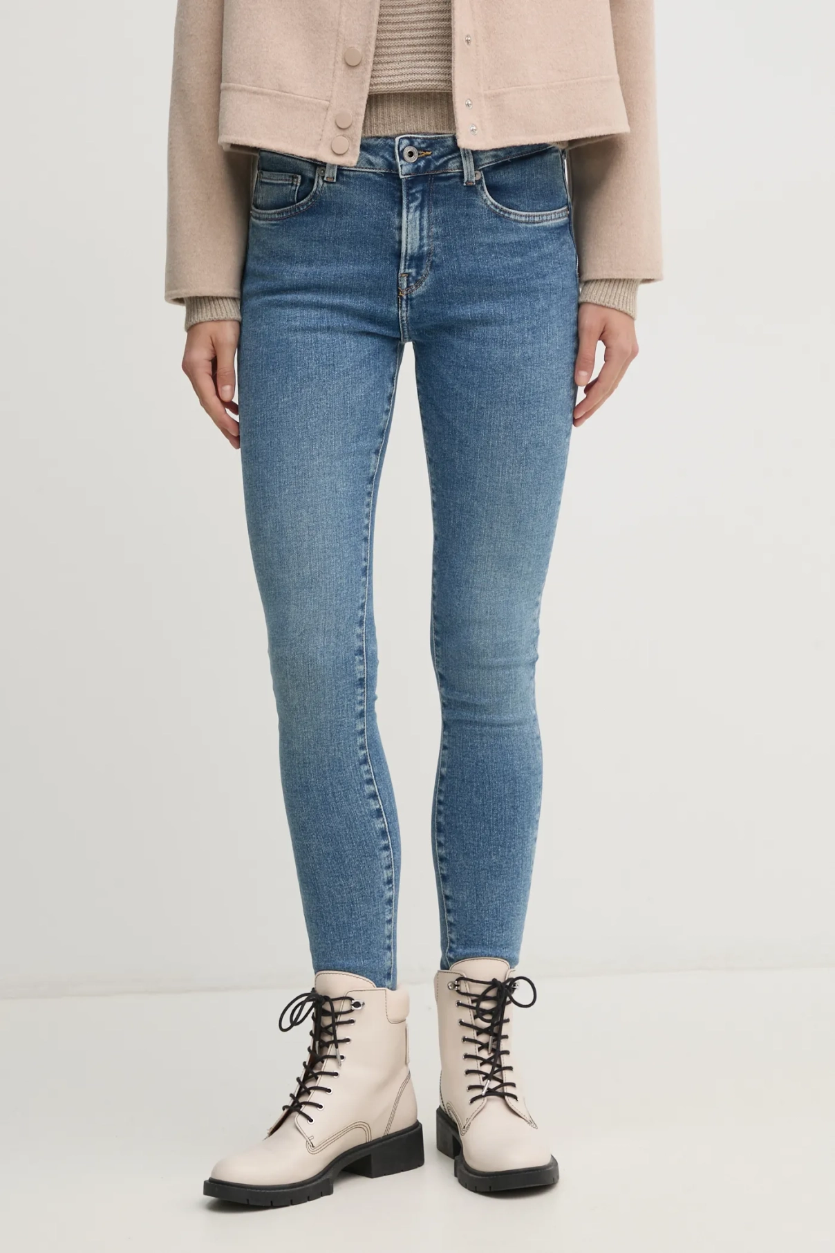 

Джинсы SKINNY JEANS MW REGENT Pepe Jeans, синий