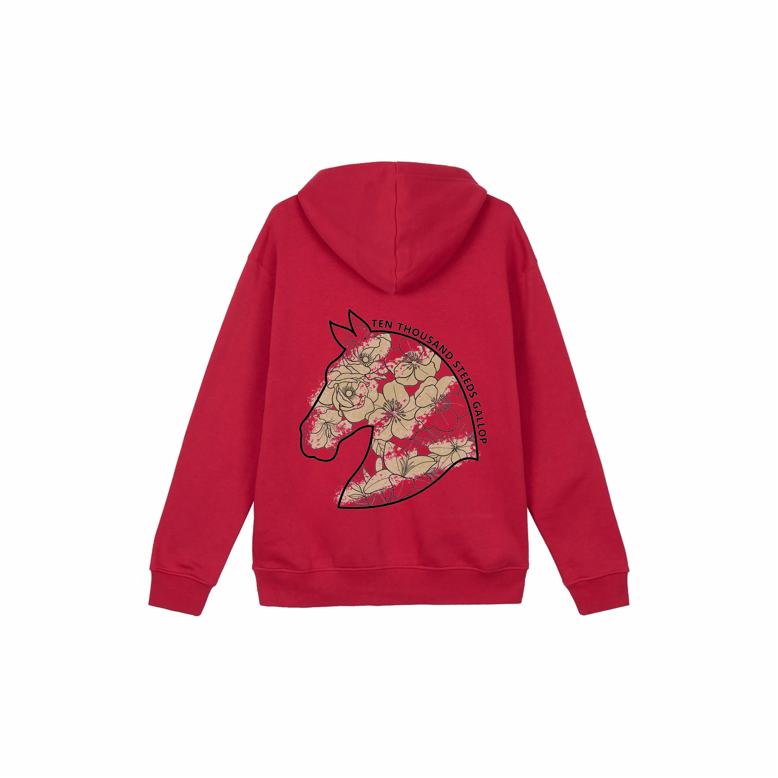 

Jordan Толстовка унисекс, красные, с капюшоном, утолщенные, стандартного размера