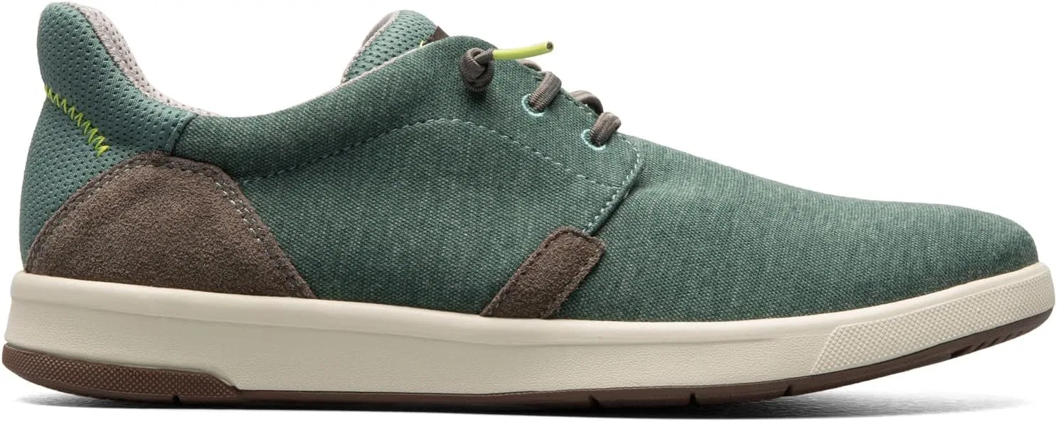 Мужские слипоны Florsheim Crossover из парусины с эластичной шнуровкой, 2-Green Canvas — фото 2
